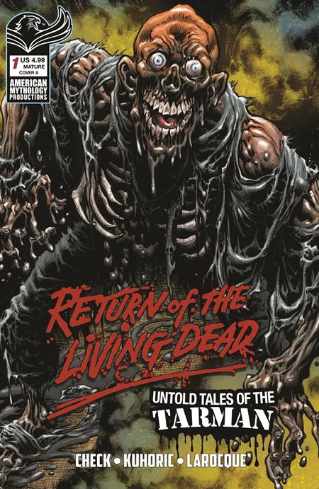 🔞 Return of the Living Dead: Untold Tales of Tarman #1 - Kyle Hotz Main Cover (Closed)