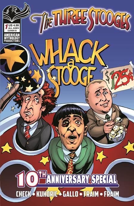 Three Stooges Am: 10th Anniversary #1 - Greg LaRocque Variant (Closed)
