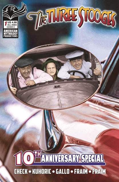 Three Stooges Am: 10th Anniversary #1 - Color Photo Variant (Closed)