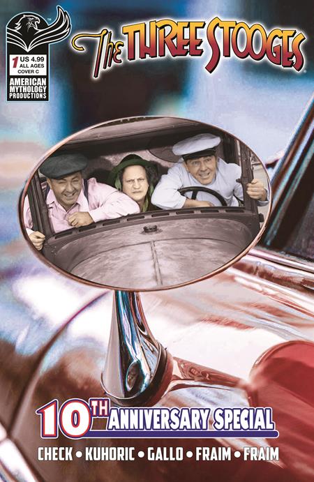 Three Stooges Am: 10th Anniversary #1 - Color Photo Variant (Closed)
