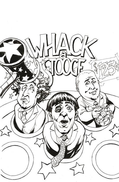Three Stooges Am: 10th Anniversary #1 - Greg LaRocque B&W Century Limited Edition Variant (Closed)