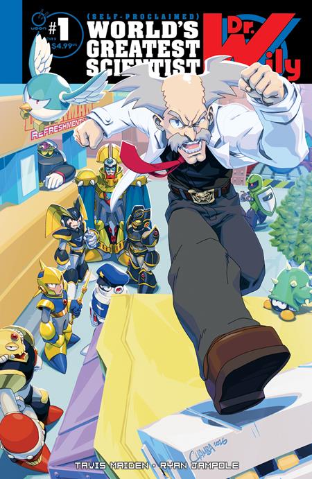 (Self-Proclaimed) World's Greatest Scientist: Dr Wily #1 - Jeffrey Cruz Variant (Closed)