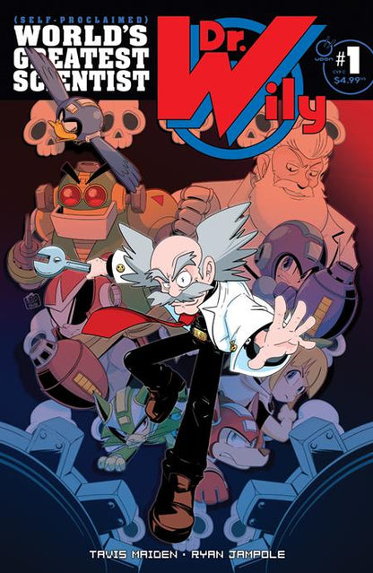 (Self-Proclaimed) World's Greatest Scientist: Dr Wily #1 - Tavis Maiden Variant (Closed)