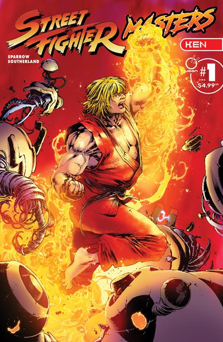 Street Fighter: Masters Ken #1 (VF/NM) - Matthew Weldon Var (Released) R2636