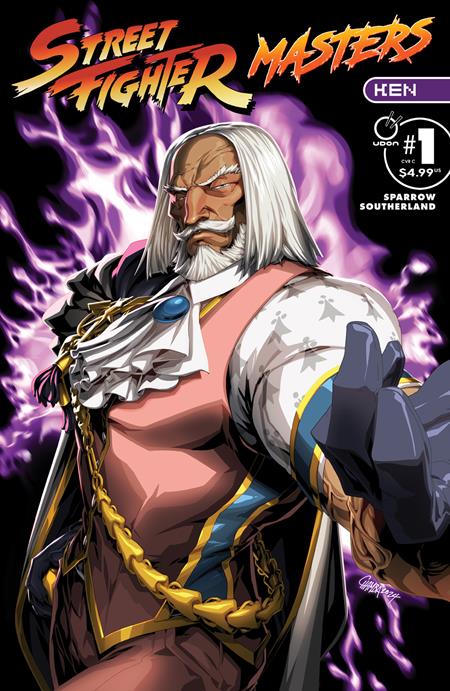 Street Fighter: Masters Ken #1 - Jeffrey Cruz Variant (Closed)