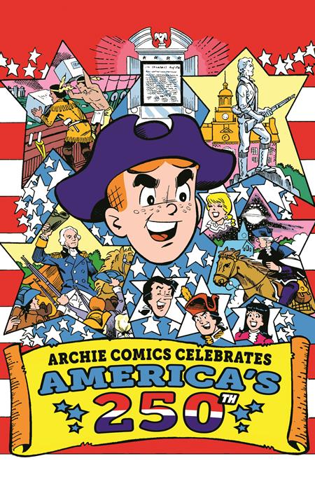 Archie Comics Celebrates Americas 250th - Stan Goldberg Life With Archie Retro Virgin Variant (Pre-Sale) C23-P26