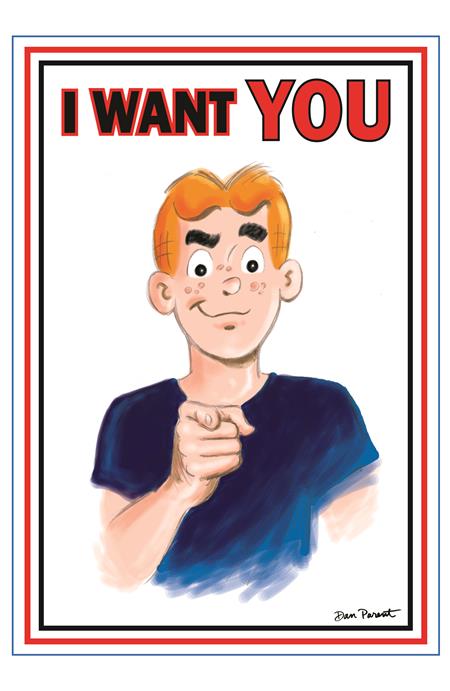 Archie Comics Celebrates Americas 250th - Dan Parent Virgin Foil Variant (Pre-Sale) C22-P27