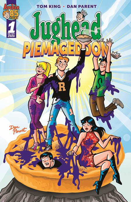 Jughead: Piemaggeddon #1 - Dan Parent Main Cover (Pre-Sale) C25-P28