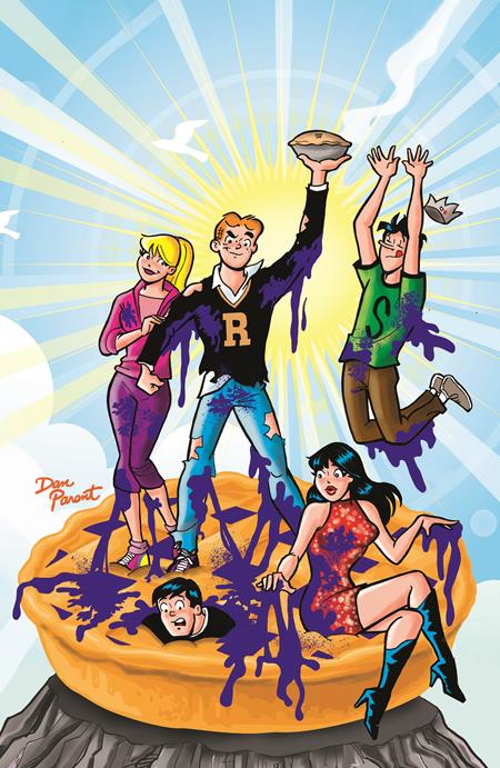 Jughead: Piemaggeddon #1 - Dan Parent Virgin Foil Variant (Pre-Sale) C23-P28