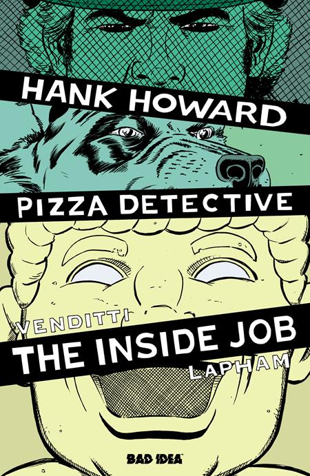 Hank Howard, Pizza Detective: The Inside Job #1 - David Lapham Main Cover (Closed)