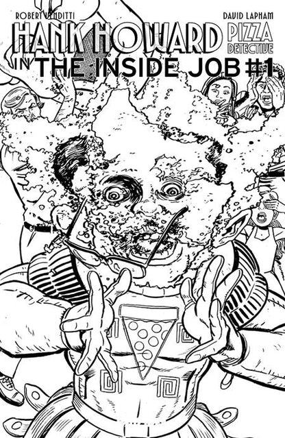 Hank Howard, Pizza Detective: The Inside Job #1 - David Lapham Cronenberg Homage Variant (Closed)