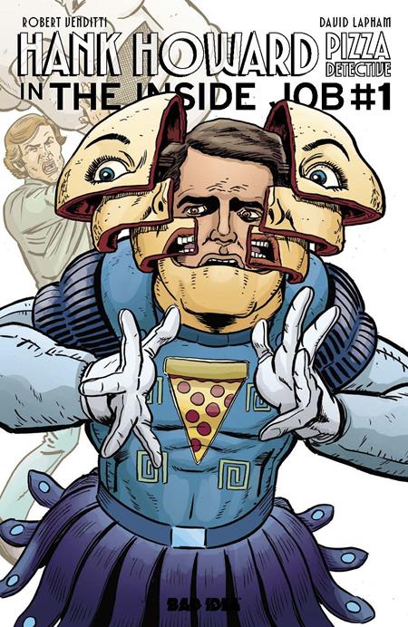 Hank Howard, Pizza Detective: The Inside Job #1 - David Lapham Verhoeven Homage Variant (Closed)