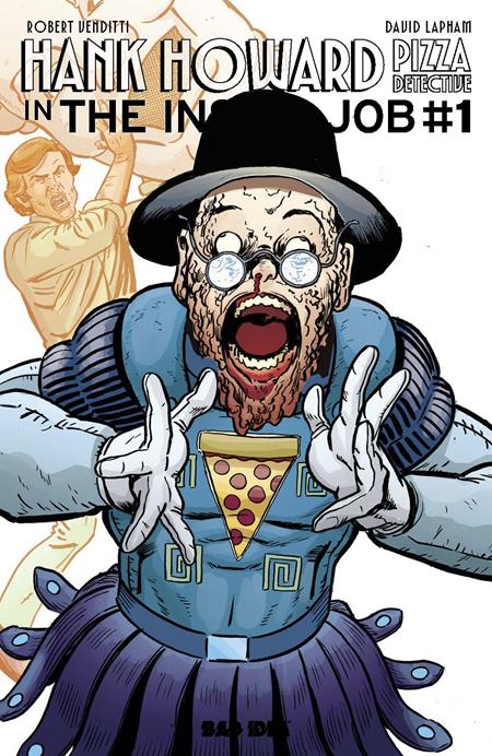 Hank Howard, Pizza Detective: The Inside Job #1 - David Lapham Spielberg Homage Variant (Closed)