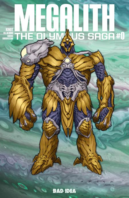 Olympus Saga: Megalith #0 - Lewis LaRosa Main Cover (Pre-Sale) C24-P28