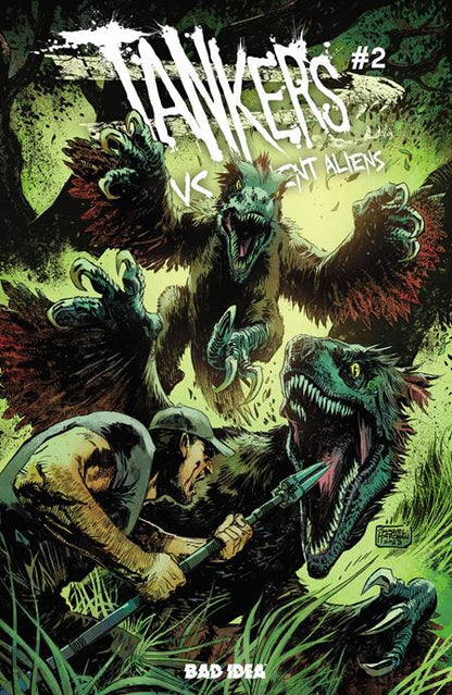 Tankers vs Ancient Aliens #2 - Gabriel Hardman Main Cover (Pre-Sale) C24-P28
