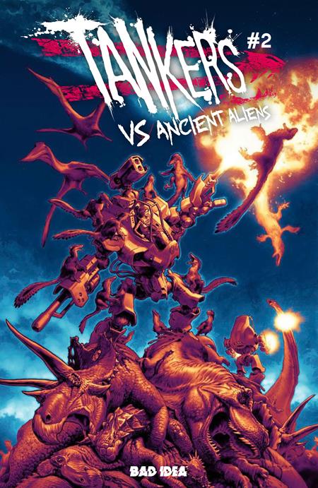 Tankers vs Ancient Aliens #2 - Lewis LaRosa Variant (Pre-Sale) C24-P28