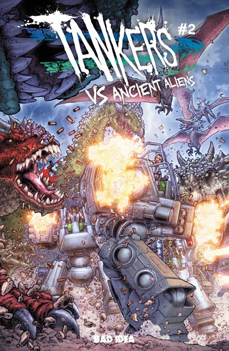 Tankers vs Ancient Aliens #2 - Juan Jose Ryp Variant (Pre-Sale) C24-P28