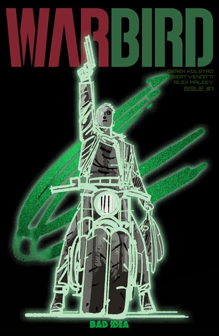 Warbird #1 - Alex Maleev Glow in the Dark Variant (Pre-Sale) C25-P29