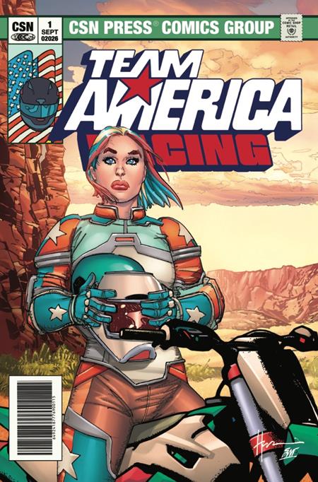 Team America Racing: Full Throttle Edition #1 - Howard Chaykin Main Cover (Closed)