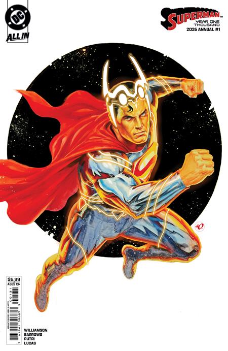 Superman Annual: Year One Thousand #1 - DC K.o. - Ariel Olivetti Variant (Closed) R2630