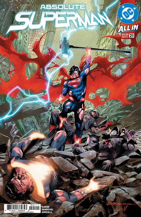 Absolute Superman #21 - Rafa Sandoval Main Cover (Closed)