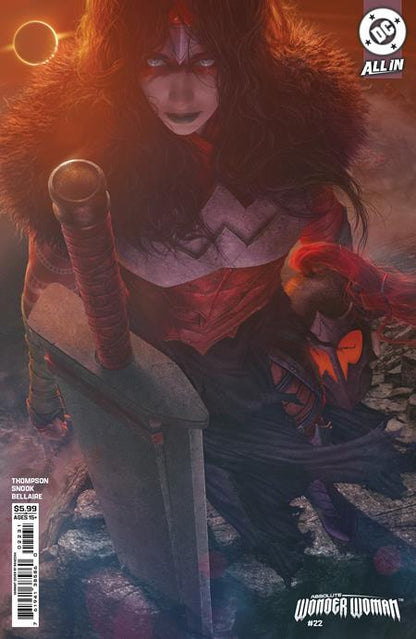 Absolute Wonder Woman #22 (VF) - Rahzzah Variant (Released) R2629
