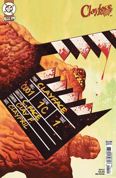 Clayface: Celebrity Dirt #1 - Mike Del Mundo Variant (Closed)