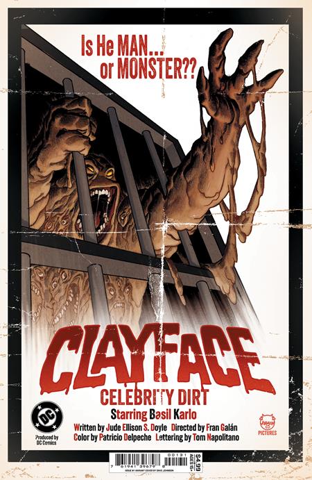 Clayface: Celebrity Dirt #1 - Dave Johnson Variant (Released) R2627