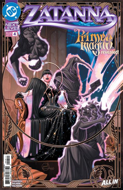 Zatanna #4 - Next Level - Jamal Campbell Main Cover (Closed) P29