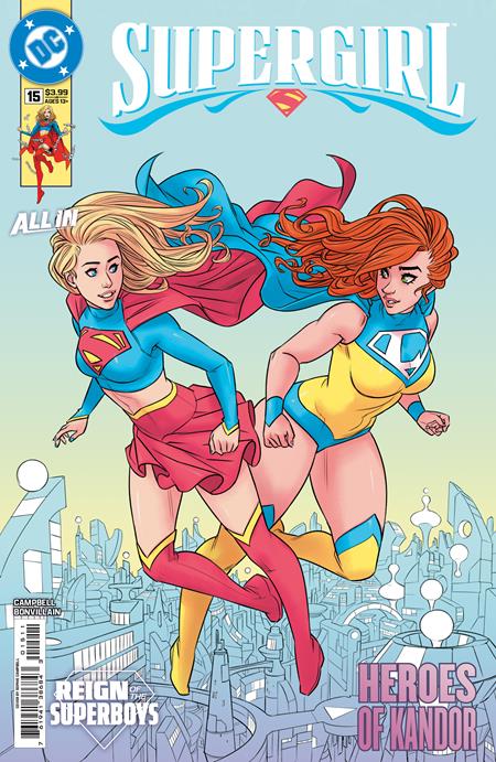 Supergirl #15 - Reign of the Superboys - Sophie Campbell Main Cover (Closed)