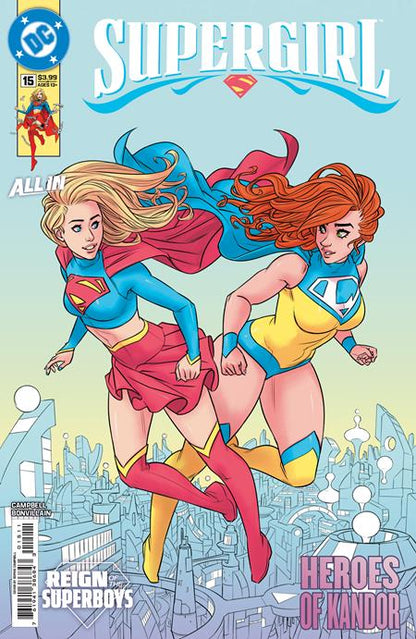 Supergirl #15 - Reign of the Superboys - Sophie Campbell Main Cover (Closed)