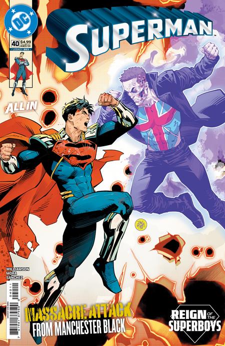 Superman #40 - Dan Mora Main Cover (Closed) P29