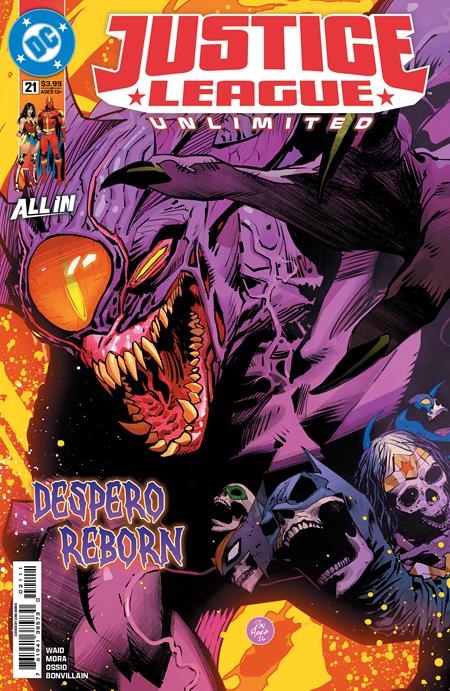 Justice League: Unlimited #21 - Dan Mora Main Cover (Closed) P29