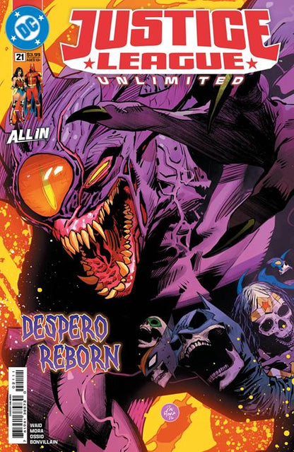 Justice League: Unlimited #21 - Dan Mora Main Cover (Closed) P29