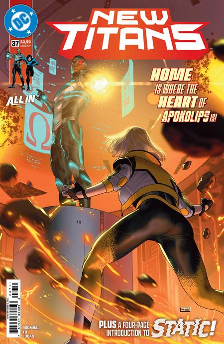 New Titans #37 - Taurin Clarke Main Cover (Closed)