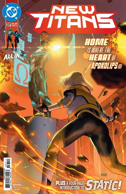 New Titans #37 - Taurin Clarke Main Cover (Closed)