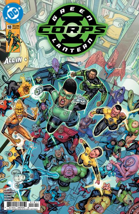 Green Lantern Corps #18 - Pasarin, Albert Main Cover (Closed)