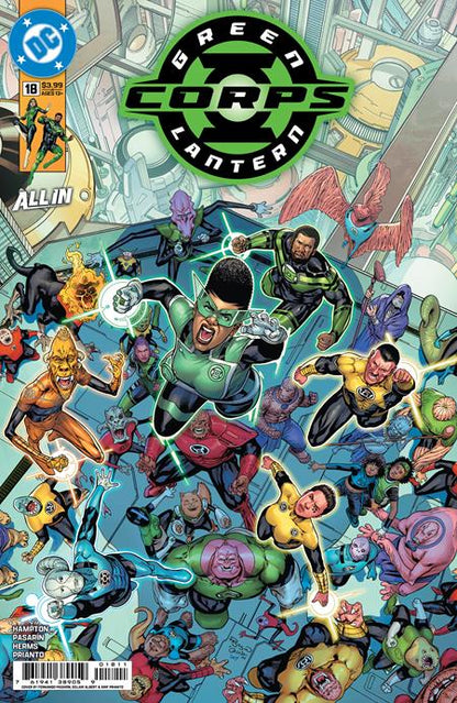 Green Lantern Corps #18 - Pasarin, Albert Main Cover (Closed)