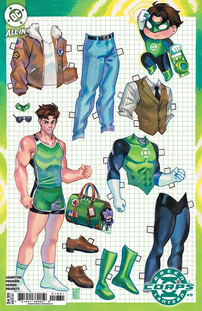 Green Lantern Corps #18 - Rian Gonzales Design Variant (Closed)