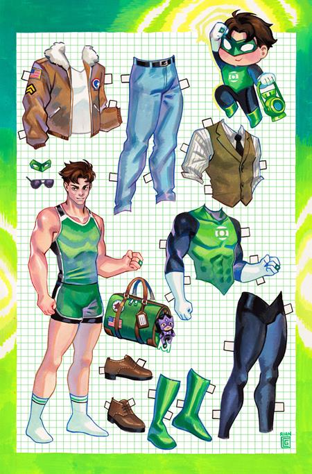 Green Lantern Corps #18 - Rian Gonzales Design Variant (Pre-Sale) C24-P27