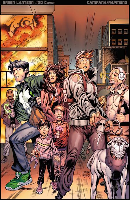 Green Lantern #37 - Campana, Rapmund Variant (Pre-Sale) C26-P29