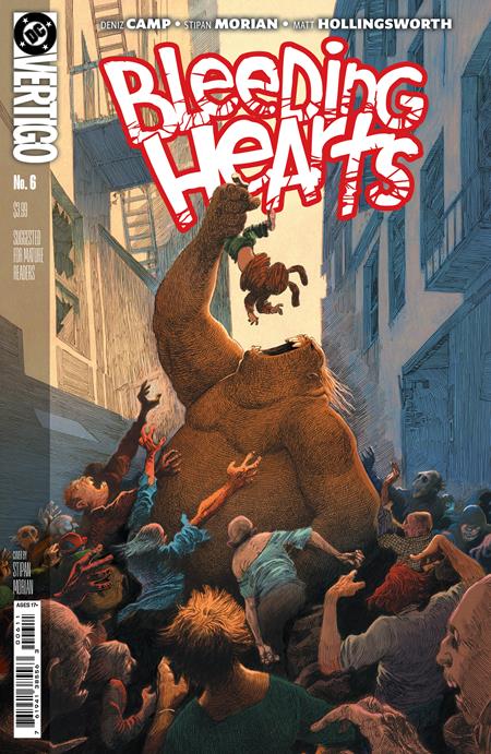 Bleeding Hearts #6 - DC Vertigo - Stipan Morian Main Cover (Closed)
