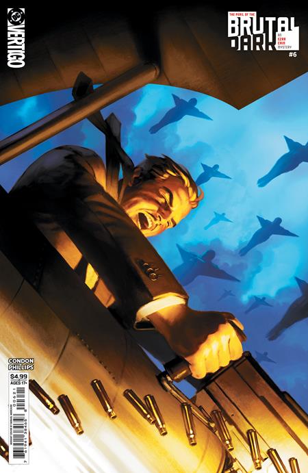 🔞 Peril of the Brutal Dark: An Ezra Cain Mystery #6 - DC Vertigo - Miguel Mercado Variant (Closed) P29