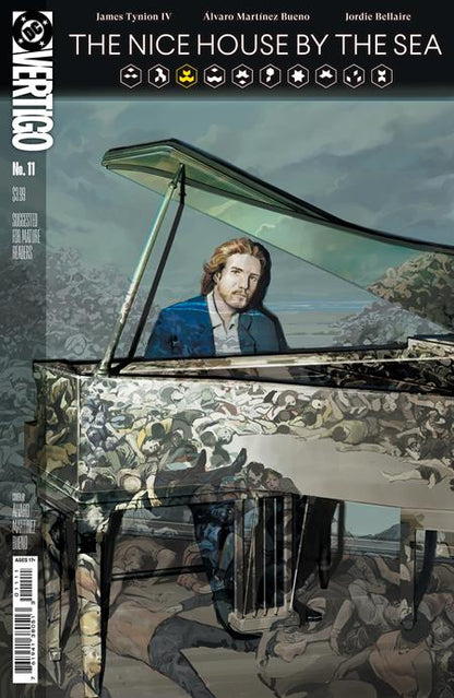 🔞 Nice House by the Sea #11 - DC Vertigo - Alvaro Martinez Bueno Main Cover (Closed) R2632