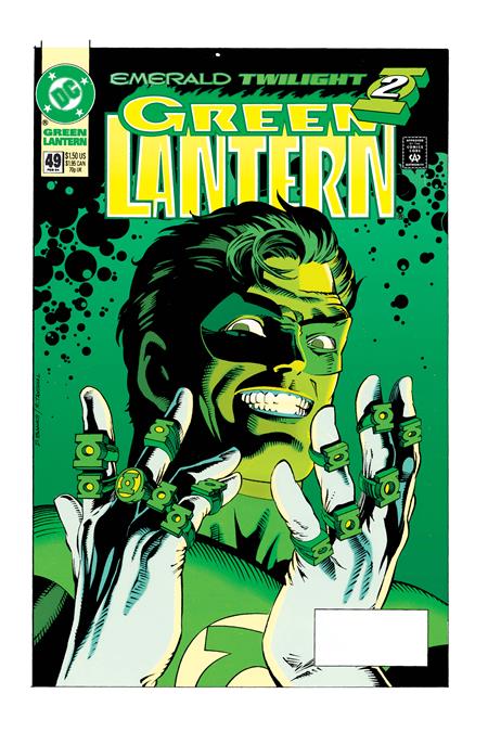 Green Lantern #49 - Facsimile 2026 - Darryl Banks Main Cover (Pre-Sale) C24-P27