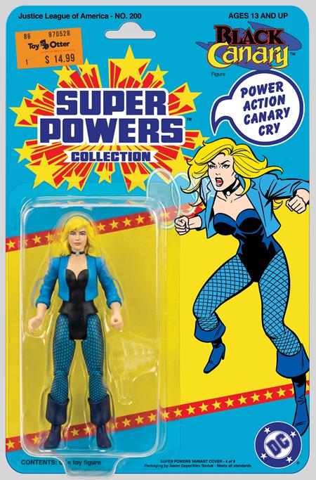 Justice League of America #200 - Facsimile 2026 - Jason Geyer Black Canary Super Powers Variant (Pre-Sale) C26-P29