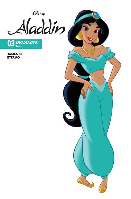 Disney's Aladdin #3 - Dynamite - Jasmine Animation Art Variant (Pre-Order) C34-P37
