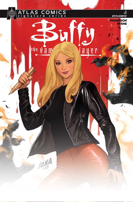 Buffy the Vampire Slayer #1 - Dynamite - David Nakayama Atlas Edition Signed by Kelly Thompson Variant (Pre-Order) C32-P35