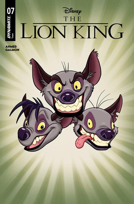 Disney's Lion King #7 - Dynamite  - Shenzi, Banzai, Ed Headshots Variant (Pre-Order) C35-P38