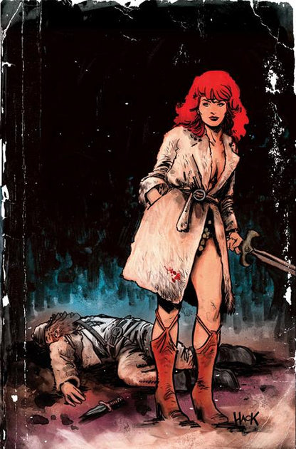 Red Sonja: Noir - The Plunder & the Princess #1 - Robert Hack Limited Virgin Variant (Pre-Sale) C22-P27